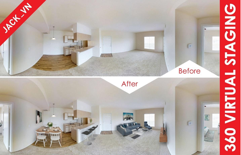 Virtual staging Real estate Services